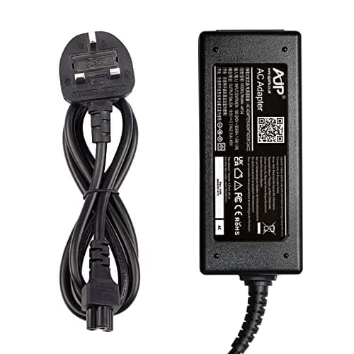 Image of New 45W 19.5V 2.31A Charger Replacement For Dell Inspiron 14 5406 2-in-1 Laptop Ac Adapter With 4.5mm X 3.0mm Pin Size Connector - Free UK Power Cord
