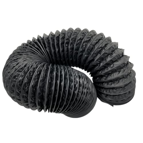 Image of AirTech-UK Combi ducting 250mm Dia 10" Black Flexible Ducting Combi Duct Aluminium Flexible Extractor Fan Ventilation Ducting for Grow Tents, Dryer Rooms,Kitchen, Restaurant (2.5 Meter)