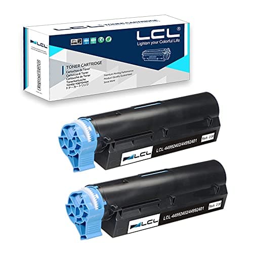 Image of LCL Compatible Toner Cartridge 44992402 44992401 MB401 MB451 MB441 2500 pages (2 Black) Replacement for OKI B401 B401D B401DN MB441 MB451 MB451DN MB451DNW