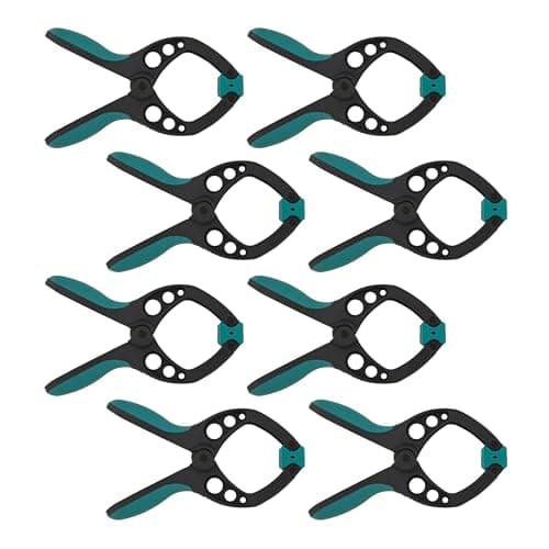 Image of wolfcraft 8 PRO Spring Clamps, 40 mm I 8651000 I A Versatile aid – Ideal for DIY and Model Building Projects