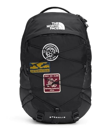 Image of The North Face Unisex Borealis 28L Backpack, TNF Black U Borealis Patch/Tnf White