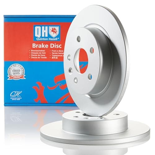 Image of Quinton Hazell Brake Disc/Rotor | Single Disc | Rear | 5 Bolt Holes | Solid | BDC5935