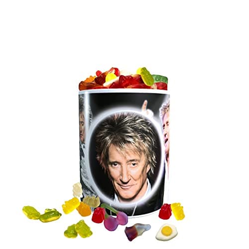 Image of Rod Stewart Icon Gift Mug with Choice of Sweets