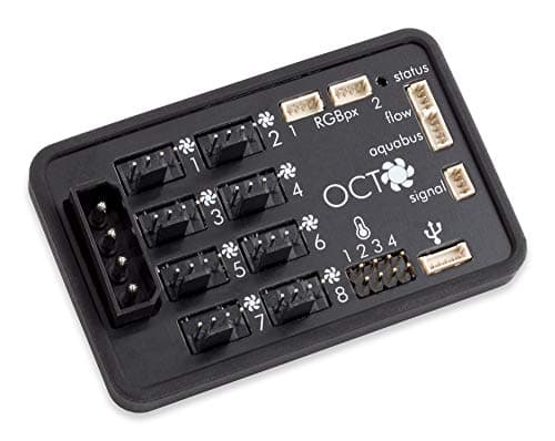 Image of aqua computer compatible OCTO Lüftersteuerung für PWM-Lüfter