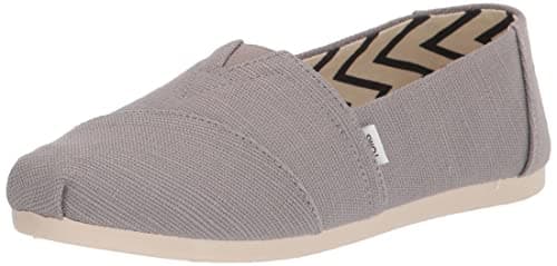 Image of TOMS Womens Alpargata Espadrilles Shoes Grey 5 UK