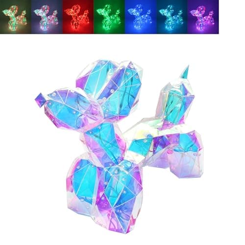 Image of Lesser & Pavey Starlightz LED App Balloon Dog Night Lights| Gift for Your Loved Ones | Living Room Décor Night Lamp | Decorative Night Lights for Home & Office