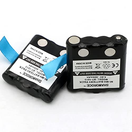 Image of SHAWOROCE 2X 800mAh Ni-MH Battery Pack For Motorola Talkabout 2 Way Radio TLKR XT180 TLKR T80 Extreme T81 Hunter T61 T60 T9 T8 T6 T5 T4 T3 XTB446 XTK446 XTR446 IXNN4002A AAA