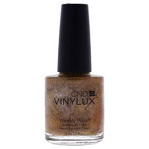 Image of CND Vinylux Long Wear Nail Polish (No Lamp Required), 15 ml, Yellow, Brass Button