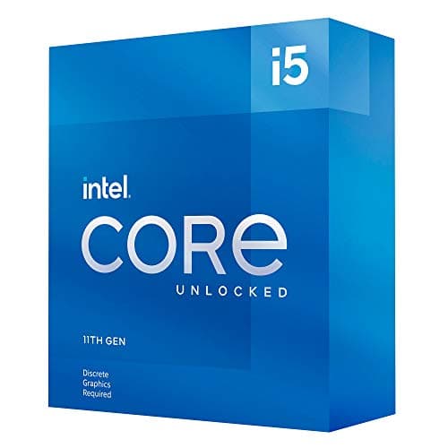 Image of Intel® Core™ i5-11600KF Desktop Processor 6 Cores up to 4.9 GHz Unlocked LGA1200 (Intel 500 Series & Select 400 Series Chipset) 125W