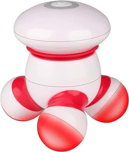 Image of Cordless Mini Massager Portable Hand-held Electric Vibrating Deep Tissue Percussion Body Massager for Back, Neck, Hand, Shoulder, and Full Body Pain Relief, 3AAA Battery Operated to Use Everywhere