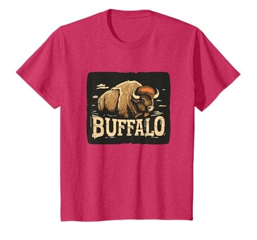 Image of Nice Buffalo Costume for Boys and Girls T-Shirt