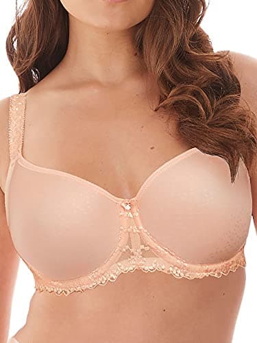 Image of Fantasie Women's Illusion Underwire Side Suport Bra Full Coverage, Opaque, Blush, 30F