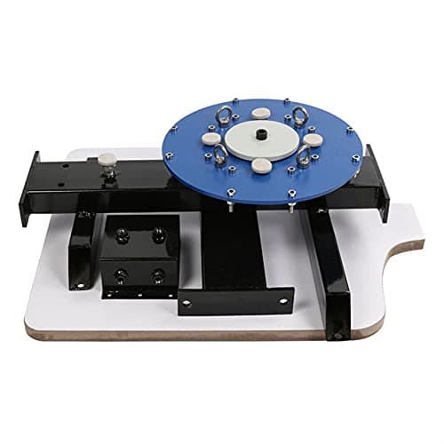 Image of JVDDI Hot Press Machin Screen Printing Machine Press 4 Color 1 Station Silk Screen Printing Machine Adjustable Double Spring Devices