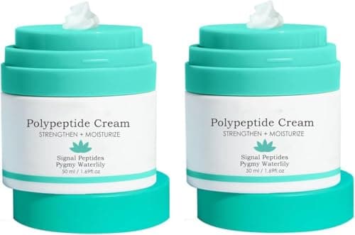 Image of Lala Retro Whipped Polypeptide Cream, Bubble Skincare, Bubble Push Down Cream Dispenser with Pump, Moisturising Face 50 ml (2 Pieces, Green)