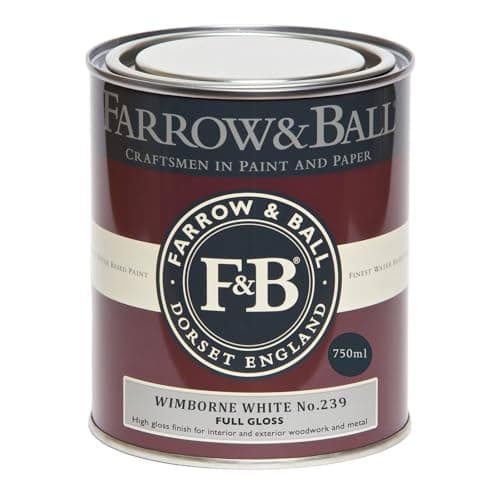 Image of Farrow & Ball Wimborne White No. 239 Full Gloss 750ml