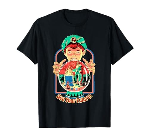 Image of See Your Future Psychic Sarcastic Retro Funny Adult Humor T-Shirt
