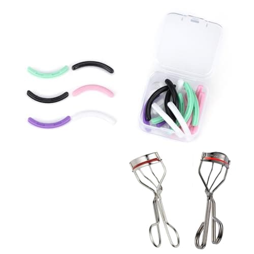 Image of Eyelash Curler Refills Compatible with Kevyn Aucoin,Eyelash Curler Pads 24PCS,Silicone Lash Curler Refill Pads Compatible with Kevyn Aucoin,Colorful