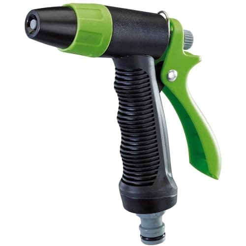 Image of Draper Adjustable Hose Pipe Spray Gun | Jet Spray Lockable Trigger | Gardening Hose Gun| Soft Grip Handle | Watering & Cleaning Tools | 26330