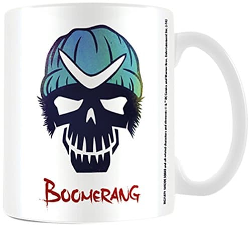 Image of DC Comics Suicide Squad "Boomerang Skull" Ceramic Mug, Multi-Colour