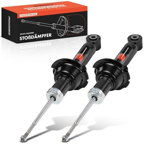 Image of Frankberg 2x Shock Absorber Strut Rear Left Right 425mm Gas pressure Compatible with CR-V III RE CR-V IV RM Replace# 52611T1WR51,3410047