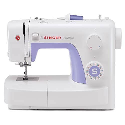Image of Singer 3232 Sewing Machine, White and Lavender