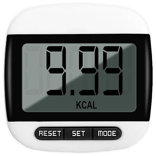 Image of Step Counter for Walking, Portable Walking Pedometer, Sport Pedometer- Distance, Step, Calories and Fitness Tracker for Men, Women and Kids (Black)