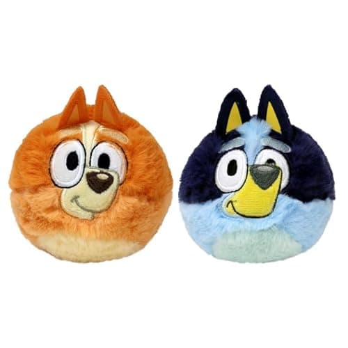 Image of TY Beanie Bouncers Bluey & Bingo 2-Pack – Soft Plush Toys for Kids – Bouncy Cuddly Toy Set – Collectible Plushies for Boys & Girls – Bluey Soft Toy Duo