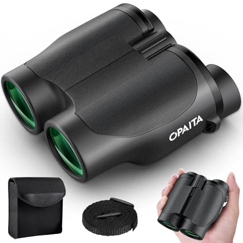 Image of opaita 20x32 Compact Binoculars for Bird Watching - High Powered Small Binoculars for Adults Kids with Low Light Vision for Hunting Cruise Trip Travel Concert Hiking