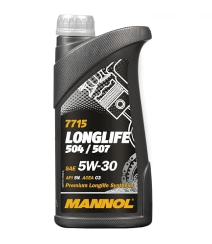 Image of Mannol 7715 Longlife 504/507 5W-30 Fully Synthetic Engine Oil API SN ACEA C3-1L Metal