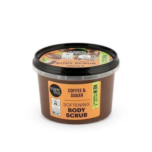 Image of Organic Shop 250ml Body Scrub Softening Coffee & Sugar