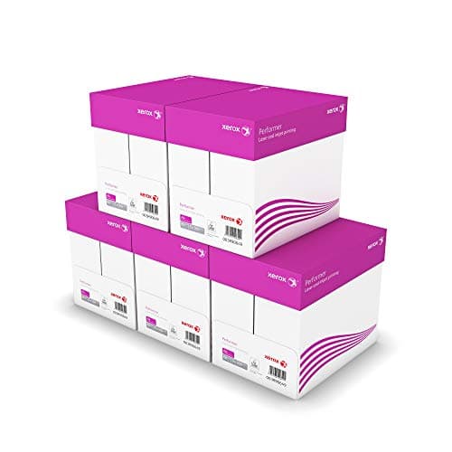 Image of Xerox Performer Multi-Purpose Paper 80 g/m² A4-5 Boxes - 25 Reams of 500 Sheets - 12,500 Sheets - White, 62304x5