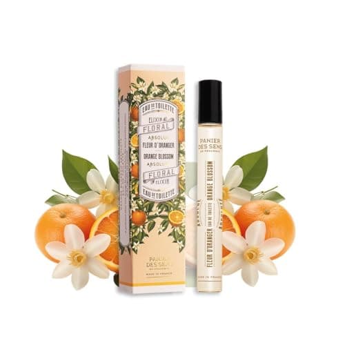 Image of Panier des Sens - Orange Blossom Roll-on Eau de Toilette 10ml – Sweet & Enveloping Fragrance - Mini Perfume for Women - Parfum Crafted in Grasse, France - Daily Use - Light Travel Perfume