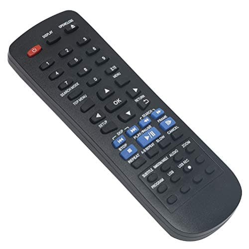 Image of N2QAYA000015 VINABTY Replace Remote Control Fit for Panasonic DVD CD Player DVD-S68 DVD-S500 DVD-S48 DVD-S700 DVD-S485 DVD-S500EP-K