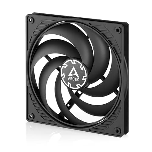 Image of ARCTIC P14 Slim PWM PST - PC Fan, 140mm Fan, PC Case Fan with PWM Sharing Technology (PST), Pressure-optimised, Quiet motor, Computer, Extra slim, 150-1800 rpm - Black