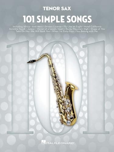 Image of 101 Simple Songs. Tenor Saxophone.: For Tenor Sax