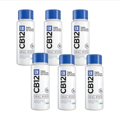 Image of CB12 Mint-Menthol Mouthwash 250ml - 6 Pack