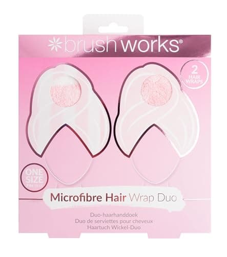 Image of Brushworks Hair Towels - 2 Pack