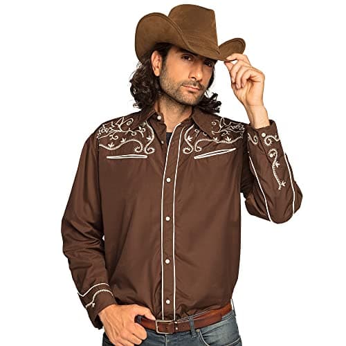 Image of Boland Western Shirt Brown