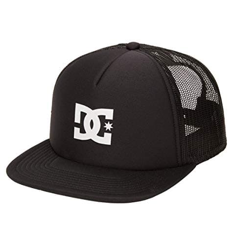 Image of DC Shoes Mens Gas Station Trucker Cap, Black