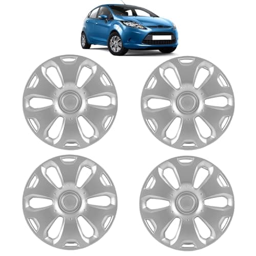 Image of ROBUST 4 Pcs 14" Inch Wheel Trim Hub Cap Cover for Ford Fiesta Ka 1513034 1513034 8V21 1130 EA 8V211130EA 2008 Onwards