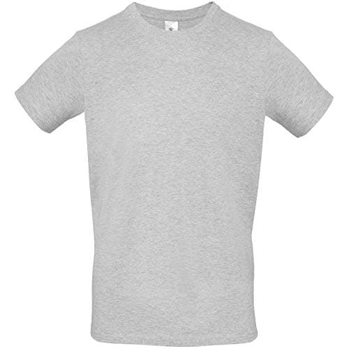 Image of B&C Mens #E150 Tee - Ash Grey - XS