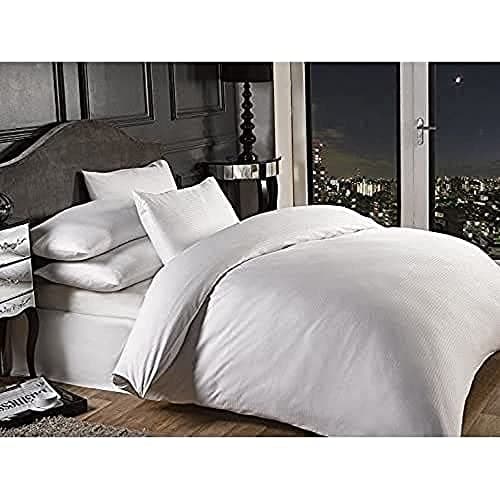 Image of Emma Barclay Grosvenor - 1000 Thread Count Pin Stripe Oxford Pillowcase in White - Pillowcase - Oxford
