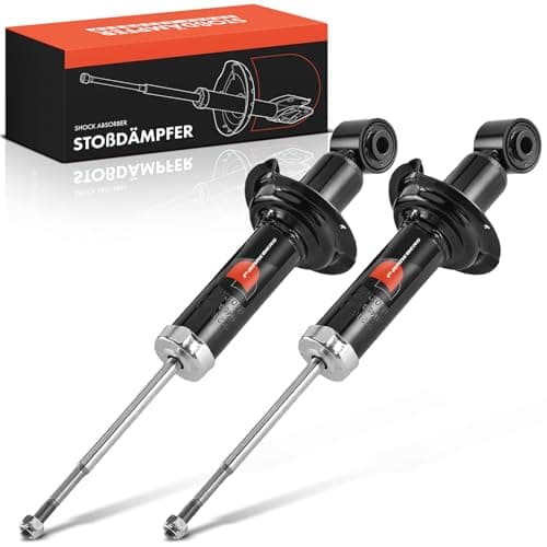 Image of Frankberg 2x Shock Absorber Strut Rear Left Right 390mm Gas pressure Compatible with CR-V II RD 2.0 2.2 CTDi 2002-2007 Replace# 52611S9AA12, 341463