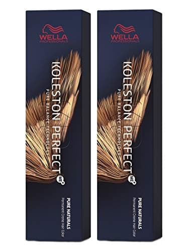 Image of Wella Koleston Perfect ME+ KP Pure Naturals 6/0 Dark Blonde Hair Colour, Pack of 2