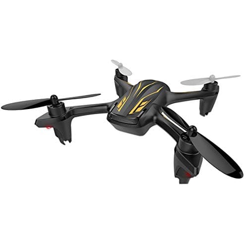 Image of Cqu Hubsan X4 Plus H107P Indoor Outdoor Portable Mini Quadcopter 4CH Headless Altitude Mode RC Quadcopter Drones with LED Light (Color : Black)