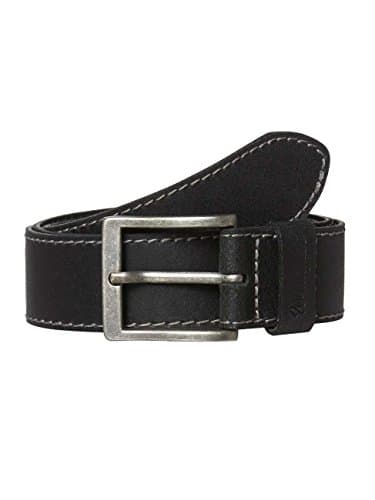 Image of Wrangler Men's Stitched Belt, Black, 115 cm UK