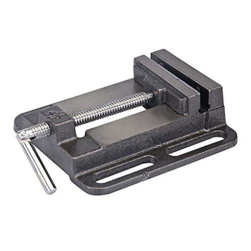 Image of Silverline Drill Press Vice 100mm (292674), Grey,silver