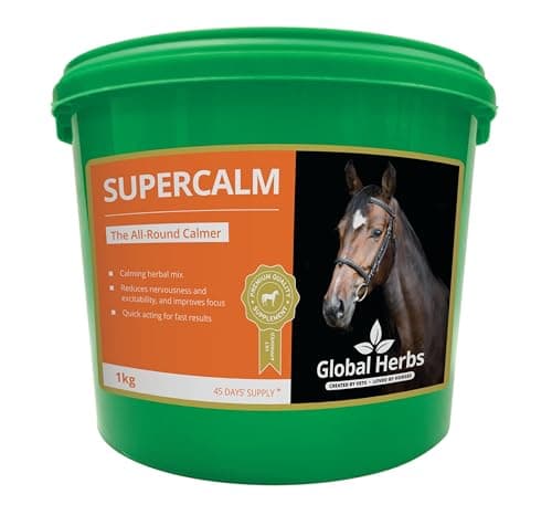 Image of Global Herbs Supercalm Equine Calming & Focus Support Powder 1kg