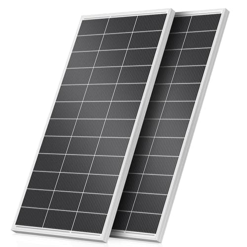 Image of Rvpozwer 400w Solar Panel, 2×200w N-Type Monocrystalline Solarpanel, High Efficiency Solar Module with IP68 Waterproof Rating and MC4 Connectors for Homes, RV, Boat, Off-Grid (2×200-white)