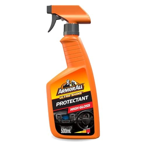 Image of Armor All Gloss Interior Protectant Spray – Restores Shine & Colour, UV Protection, Dash, Trim & Vinyl Safe – 500ml